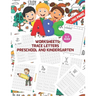 ABC Worksheets: TRACE LETTERS PRESCHOOL AND KINDERGARTEN 3-7 AGES: First Step to Learn and Write, Workbook Practice for Kids, Pen Cont