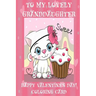 To My Lovely Granddaughter: Happy Valentine's Day! Coloring Card