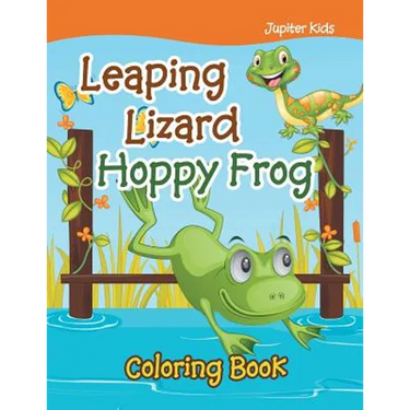 Leaping Lizard Hoppy Frog Coloring Book