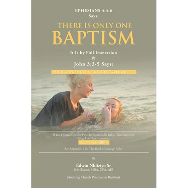 There Is Only One BAPTISM
