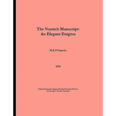 The Voynich Manuscript - An Elegant Enigma