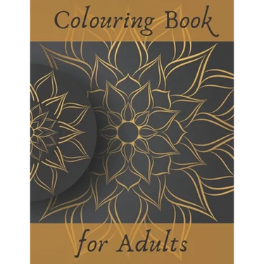 COLOURING BOOK for ADULTS: Stress Relieving Designs for Relaxation: Animals, People, Mandalas, Flowers and Many More