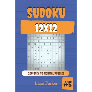 Sudoku 12x12 - 200 Easy to Normal Puzzles vol.5