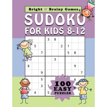 Sudoku for Kids 8-12: 100 Easy Sudoku puzzle in large print for children ages 8 thru 12