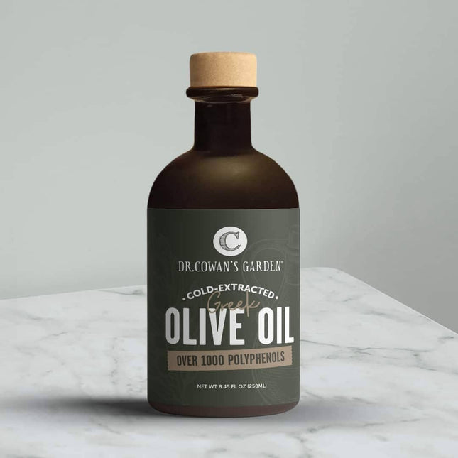 1000+ Polyphenol Organic Extra Virgin Olive Oil by Dr. Cowan's Garden