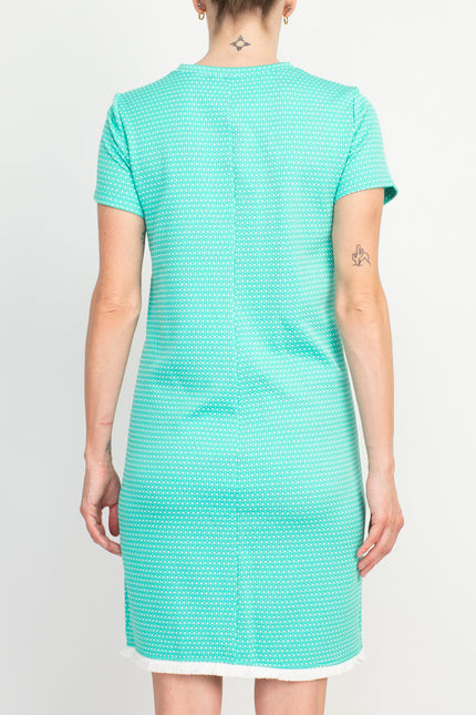 Emma & Michele Pocket Stretch Shift Dress by Curated Brands
