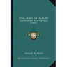 Ancient Wisdom: The Buddhic And Nirvanic Planes