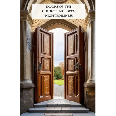 Doors Of The Church Are Open (Righteousness)