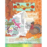 Happy THANKSGIVING adult coloring & activity book. A Thanksgiving variety puzzle book with word search, crossword, sudoku, Mazes, and a Thanksgiving c