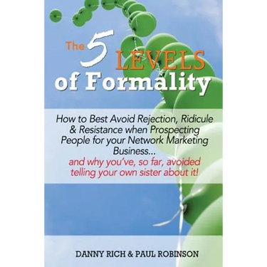 The 5 Levels of Formality: How to Best Avoid Rejection, Ridicule & Resistance when Prospecting People for your Network Marketing Business...and w