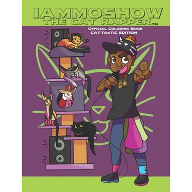 IAmMoshow The Cat Rapper Official Coloring Book: Cattastic Edition