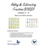 Adding & Subtracting Fractions BINGO! (Black & White Version)