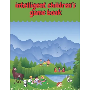 intelligent children's game book: children's activity book Games, puzzles and problem solving Ideal for children ... 3 years old and older (Labyrinth,