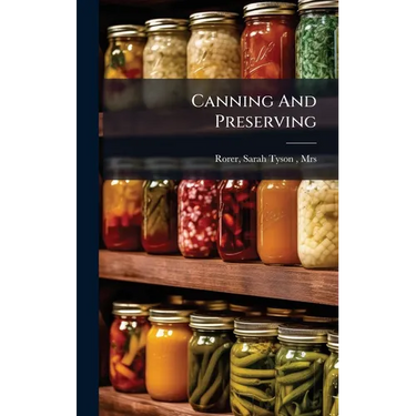 Canning And Preserving