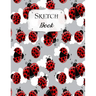 Sketch Book: Ladybug Sketchbook Scetchpad for Drawing or Doodling Notebook Pad for Creative Artists #1