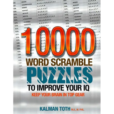10000 Word Scramble Puzzles to Improve Your IQ