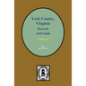 Records of York County, Virginia 1633-1646. (Vol. #1)