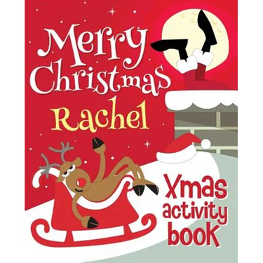 Merry Christmas Rachel - Xmas Activity Book: (Personalized Children's Activity Book)