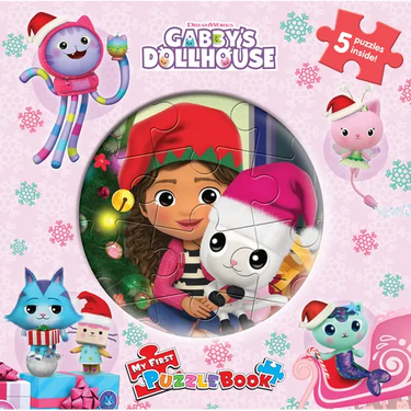 Univ. Gabby Dollhouse Christmas My First Puzzle Book