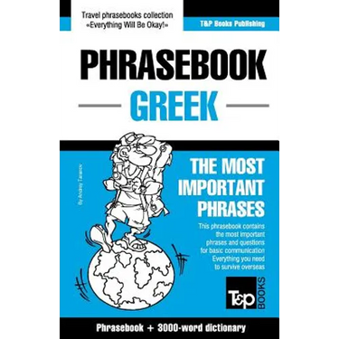 English-Greek phrasebook and 3000-word topical vocabulary