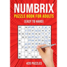 Numbrix Puzzle Books for Adults: Numbricks Math Logic Puzzle Book Easy to Hard 420 Puzzles