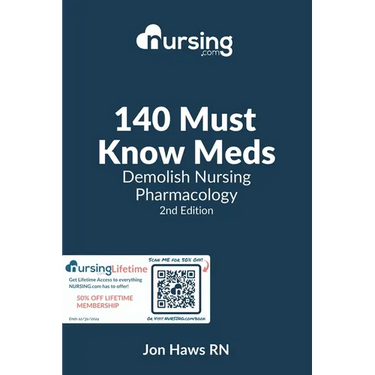 140 Must Know Meds: Demolish Nursing Pharmacology