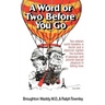 A Word or Two Before You Go