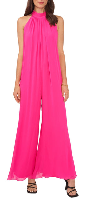 Vince Camuto Women's Halter Jumpsuit Pink Size Small by Steals