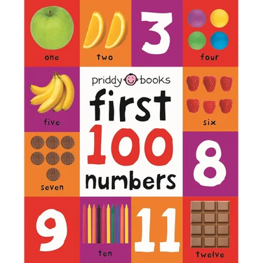First 100 Numbers: A Padded Book--Perfect for Little Hands to Hold
