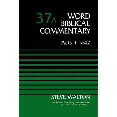 Acts 1-9:42, Volume 37a: 37