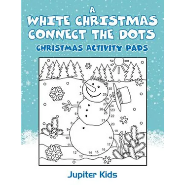 A White Christmas Connect The Dots: Christmas Activity Pads