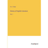 History of English Literature: Vol. 1