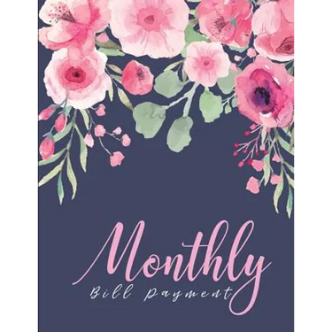 Monthly Bill Payment: Expense Finance Organize your bills and plan for your expenses Monthly Bill Planning Budgeting Record