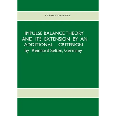 Impulse Balance Theory and its Extension by an Additional Criterion
