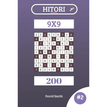 Hitori Puzzles - 200 Puzzles 9x9 Vol.2