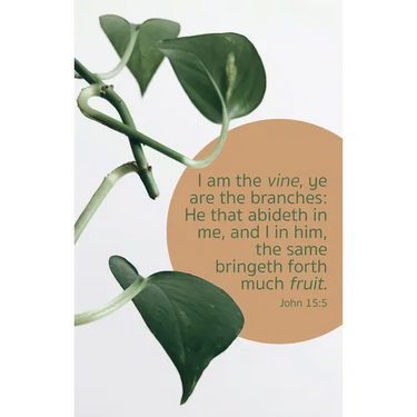 General Worship Bulletin: Much Fruit (Package of 100): John 15:5 (Kjv)