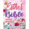 Esther Bible Word Search Books for Adults Large Print: Bible Word Find, Puzzle for Seniors with Dementia