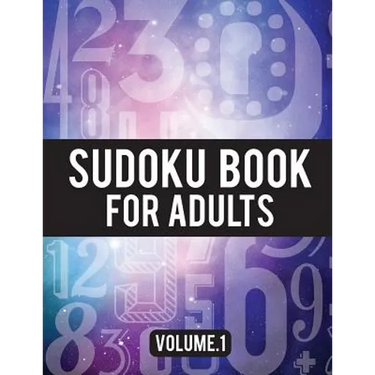 Sudoku Book For Adults: (Easy-Medium-Hard Sudoku Puzzles Book) - Activity Book For Adult Volume.1: Sudoku Puzzles Book