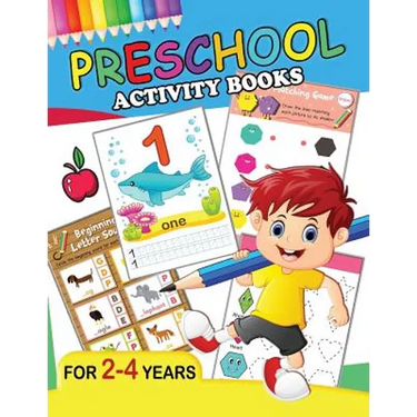Preschool Activity Books: Fun Big Workbook for Toddler age 2-4