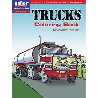 Trucks Coloring Book