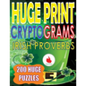 Huge Print Cryptograms of Irish Proverbs: 200 Large Print Cryptogram Puzzles With A Huge 36 Point Font Size In A Big 8.5 x 11 Inch Book.