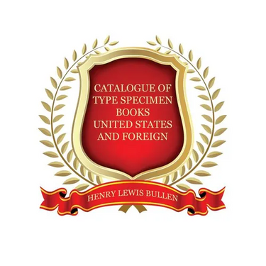 Duplicates of Type Specimen Books, Etc., United States and Foreign
