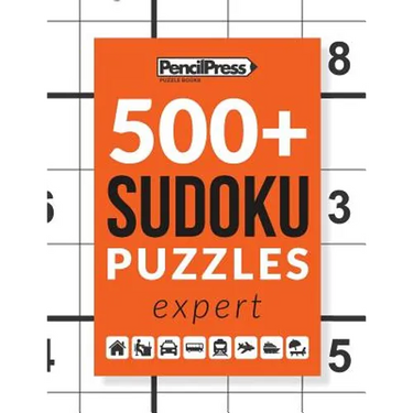 500+ Sudoku Puzzles Book Expert: Sudoku Puzzle Book Expert (with answers)