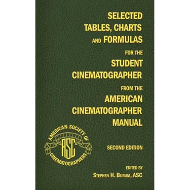 Selected Tables, Charts and Formulas for the Student Cinematographer from the American Cinematographer Manual Second Edition