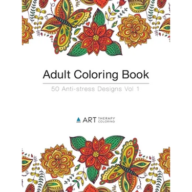 Adult Coloring Book: 50 Anti-stress Designs