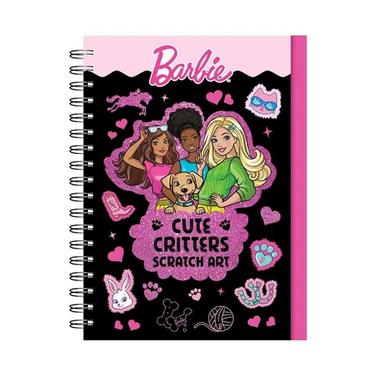 Barbie: Cute Critters Scratch Art