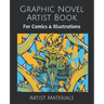 Graphic Novel Artist Book: For Comics & Illustrations