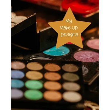 My Make Up Designs: Book of face chart templates for make up artist designers creations. Perfect for teens, students & professionals. Colo