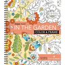 Color & Frame - In the Garden (Adult Coloring Book)