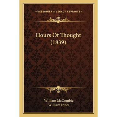 Hours Of Thought (1839)